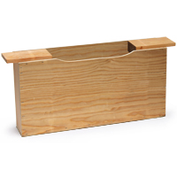 Holz Futtertaschen