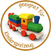 Spielzeug-Lokomotive mit Schriftzug: geeignet für Kinderspielzeug