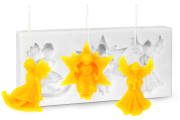 Gießform Christbaumschmuck I 3er Set