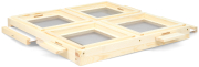 Mini Plus Styropor® Multi 4er Boden aus Holz