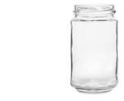 Rundglas hoch 240 ml "solo" ohne Deckel