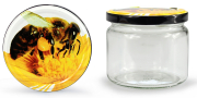 Rundglas 330 ml mit 82er Biene