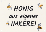 Bieno®Design Werbeschild "Vier Bienen"