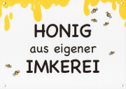 Bieno®Design Werbeschild "Frischer Honig"