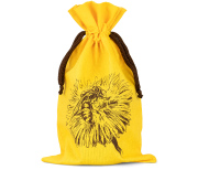 ApiSina® Honigglasbeutel gelb „Blume“
