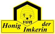 PVC-Verkaufsschild "Honig von der Imkerin"