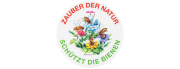 Flores Blüte Etikett "Zauber der Natur" 4 cm selbstklebend