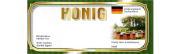 ApiSina® Etikett Goldrahmen „Honig grün, neutral“