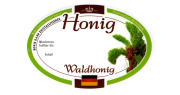 ApiSina® Oval-Etikett Krone „Waldhonig“