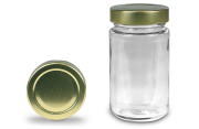 Deep Rundglas 250 ml mit 58er gold