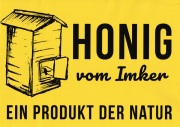 ApiSina® Werbeaufkleber „Bienenhaus gelb“