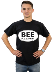 ApiSina® T-Shirt „Beekeeper“, schwarz