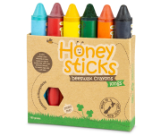 Honeysticks Bienenwachs Malstifte "Jumbo"