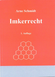 Imkerrecht / Arne Schmidt, Cover