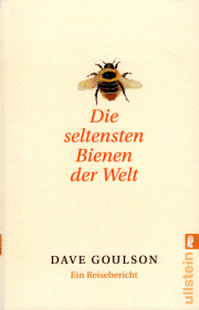 Die seltensten Bienen der Welt / Davge Goulson, Cover